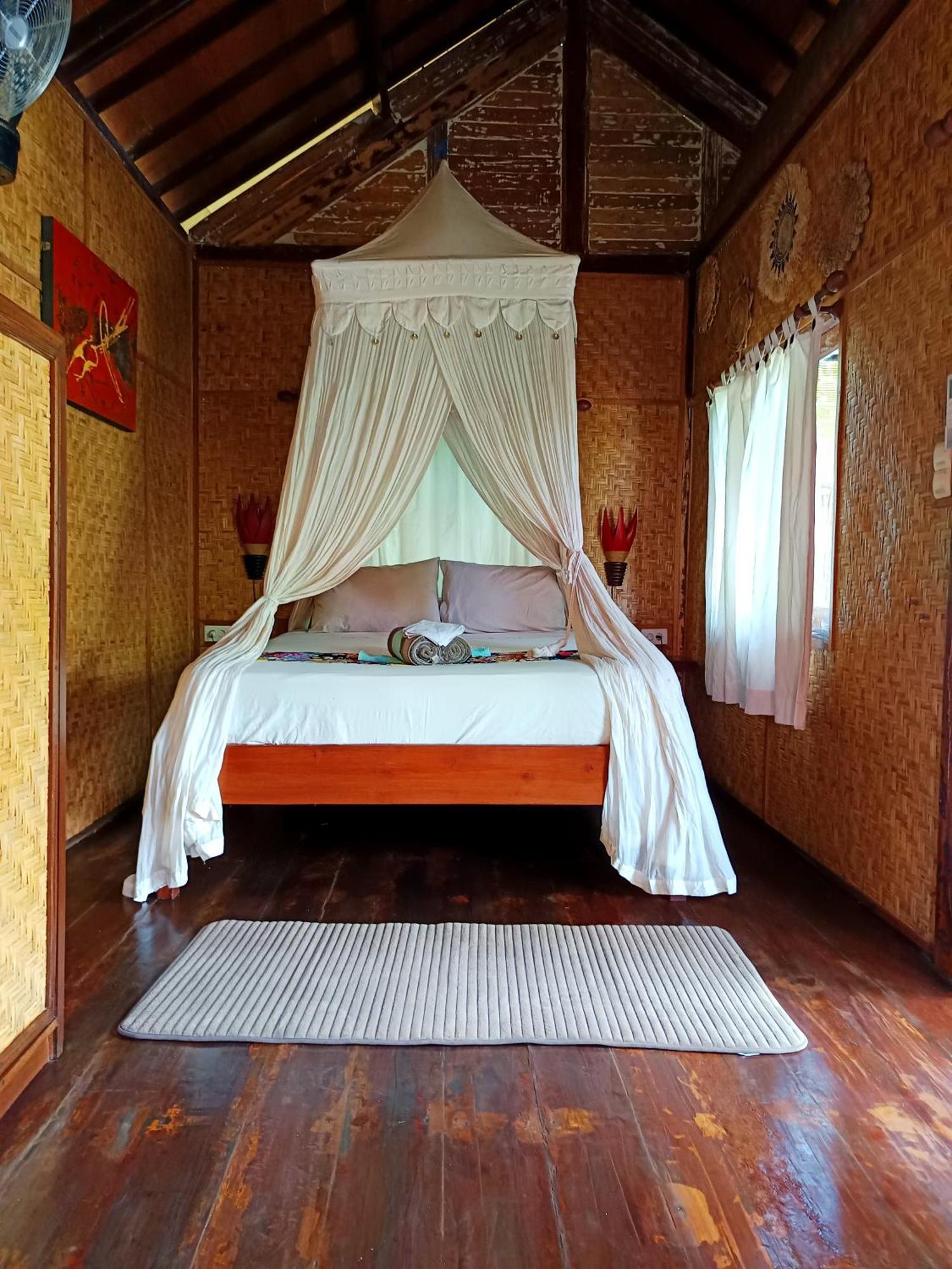Kampung Meno Bungalows Gili Meno Eksteriør billede